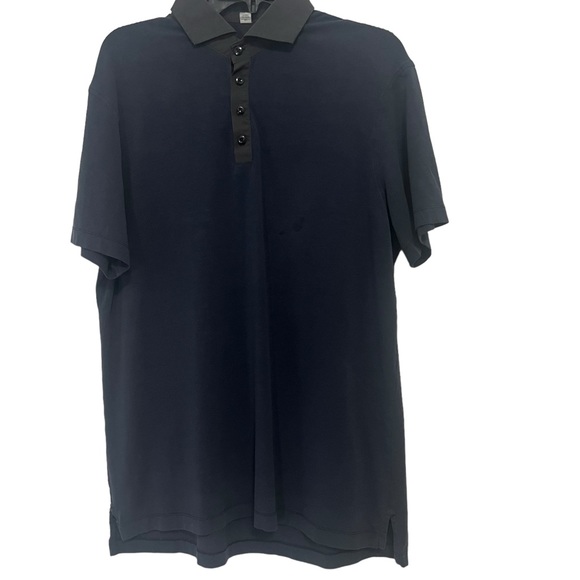 Lululemon Men’s Gray Contrast Collar Precision Polo. - Picture 3 of 11